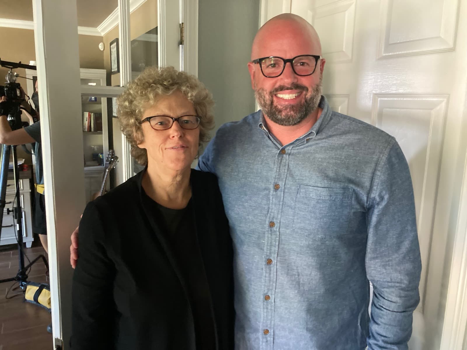 Leslie Kean and Joe on CNN